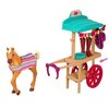 MATTEL GXF68 GXF70 Spirit Festivalstand mit Snacks & Pony