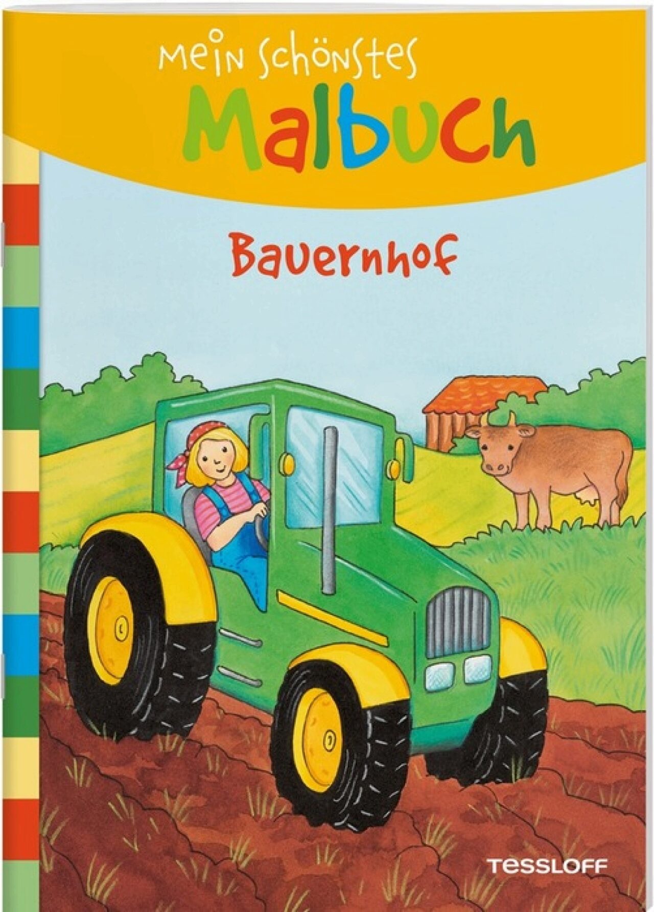 Tessloff 378864134 Mein Schönstes Malbuch Bauernhof
