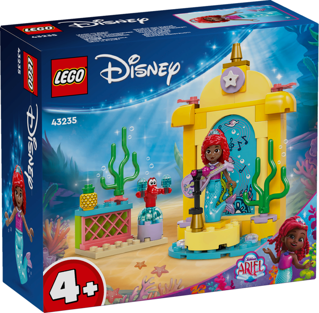 Lego® Disney Princess™ Mädchen Lego® Disney Princess 43235 Arielles Musikbühne