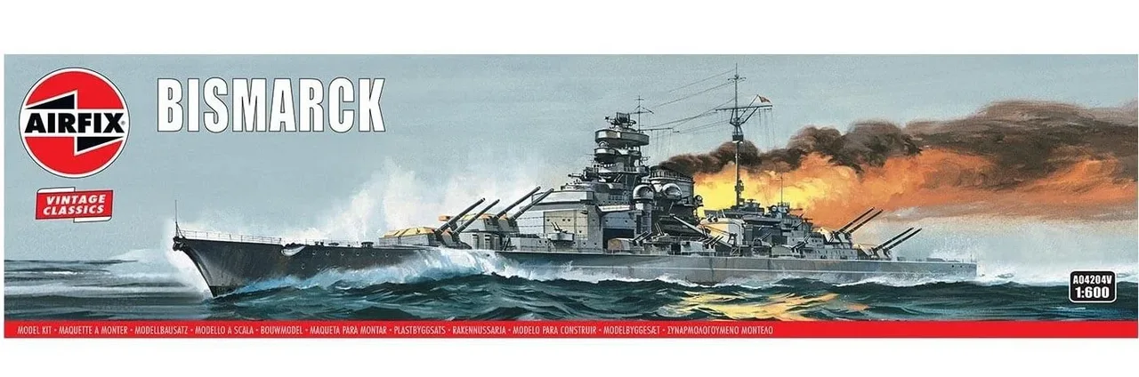 Airfix A04204v 1:600 Dkm Bismarck