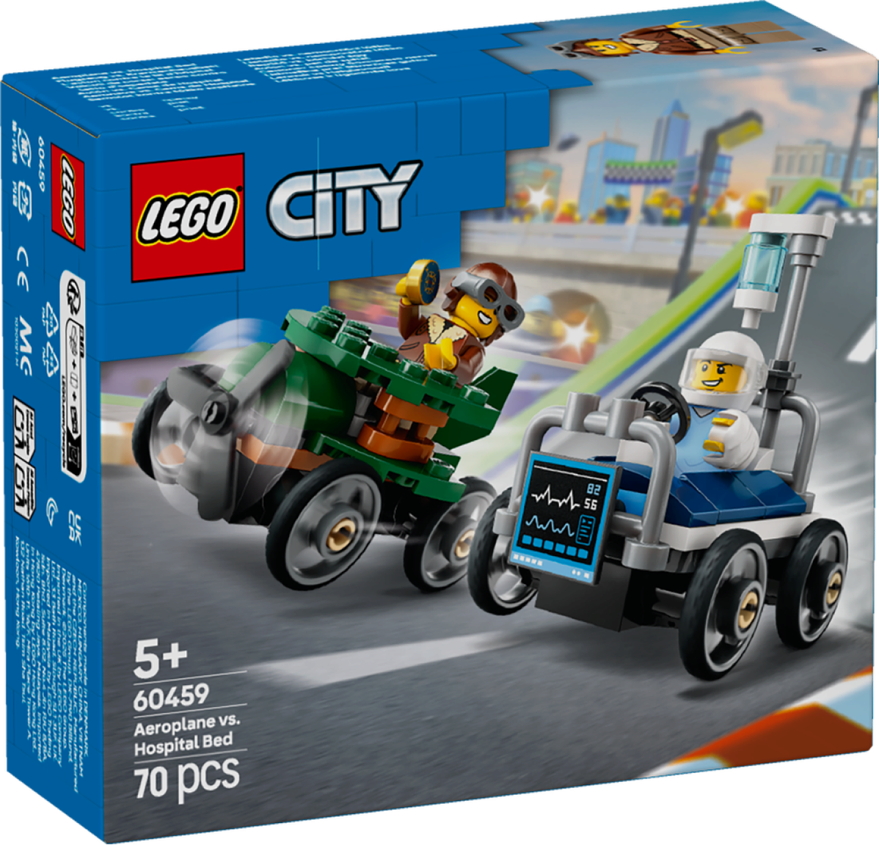 Lego - City - 60459 Flugzeug Vs. Krankenhausbett - Bild 12