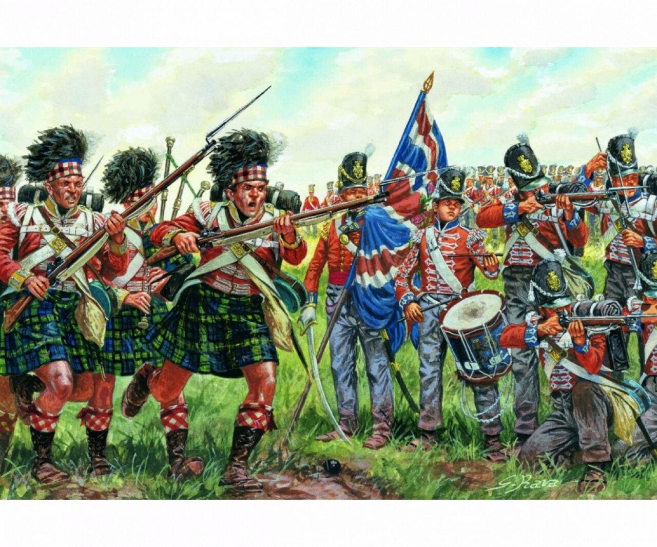 Italeri 510006058 1:72 Britische & Schottische