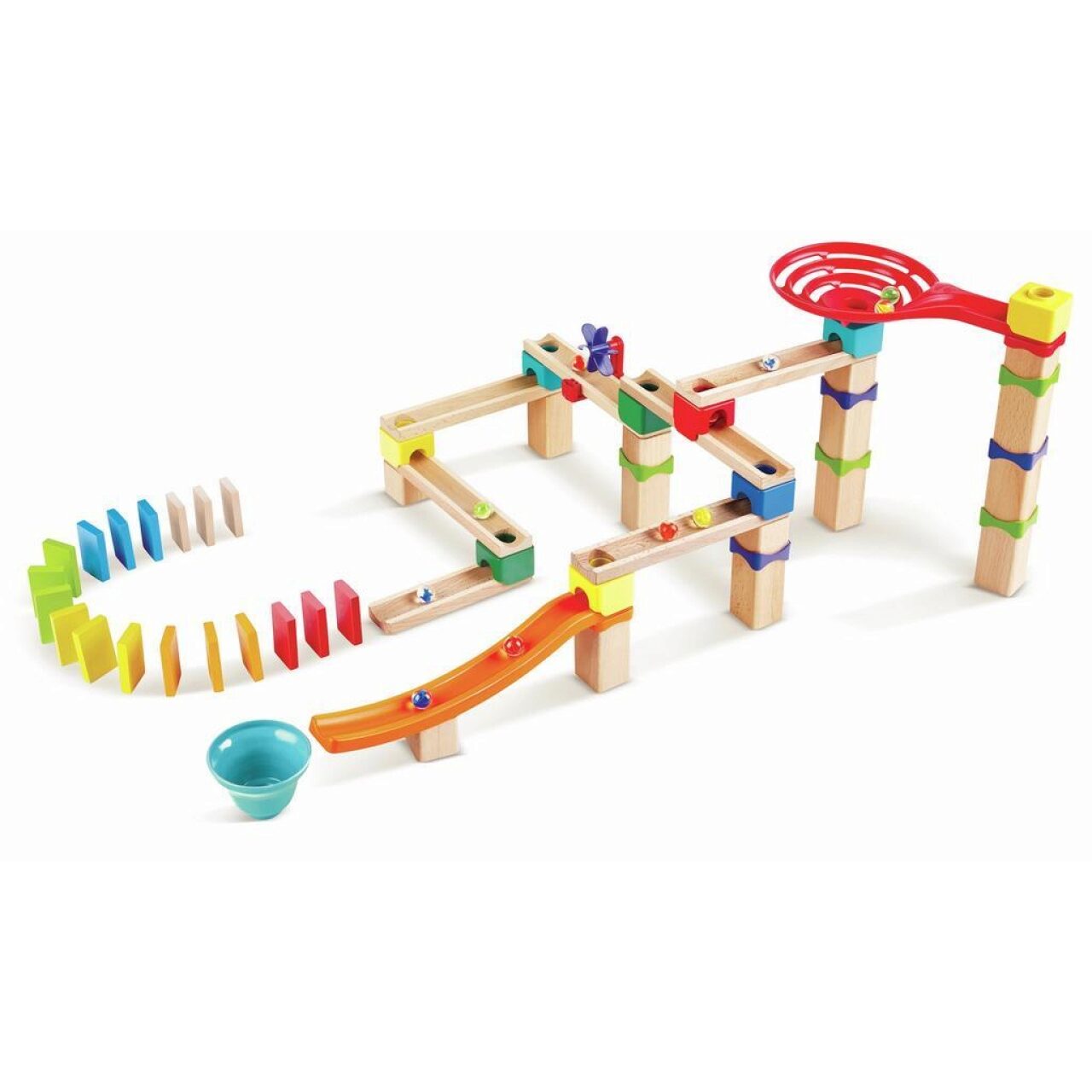 Hape Rasante Murmelbahn Mit Domino - Image 4