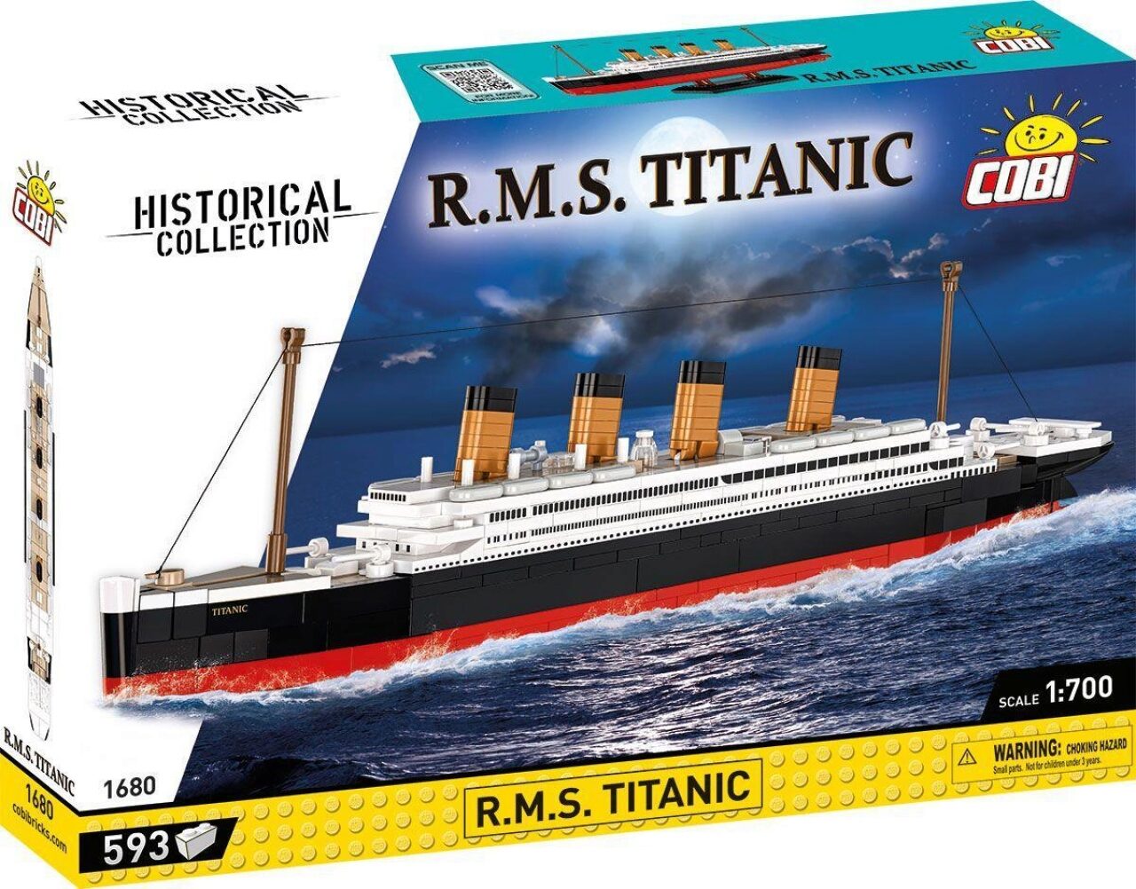 Cobi 1680 1:700 R.m.s. Titanic - Bild 11