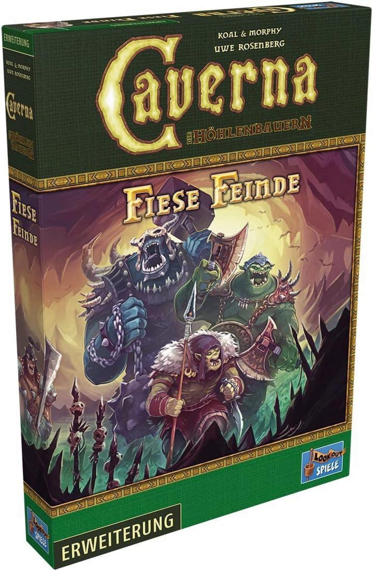 Caverna - Fiese Feinde | Lookout Spiele | Deutsch | Spiel | LOOD0043 | 2022 - Bild 6