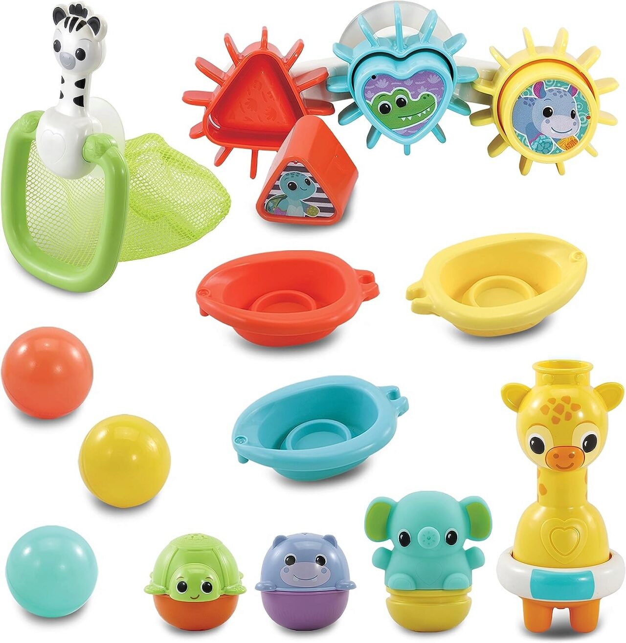 Vtech Bunt Badespaß Babys Badeset 6-Teiliges Badeset Sorgt Für Abwechslung - Image 5