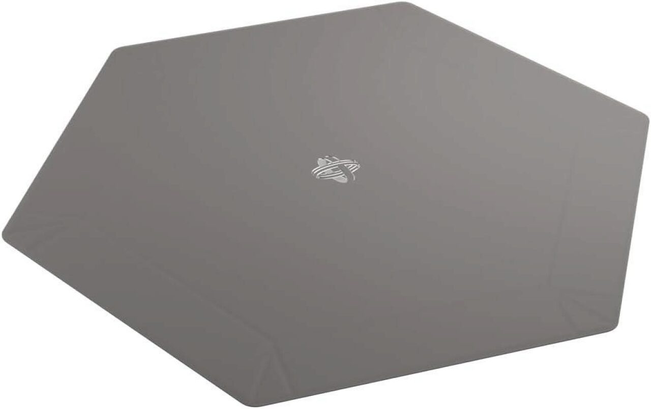 Gamegenic Schwarz/Grau Gmbh Ggs60058 Magnetic Dice Tray Hexagonal Black/Gray