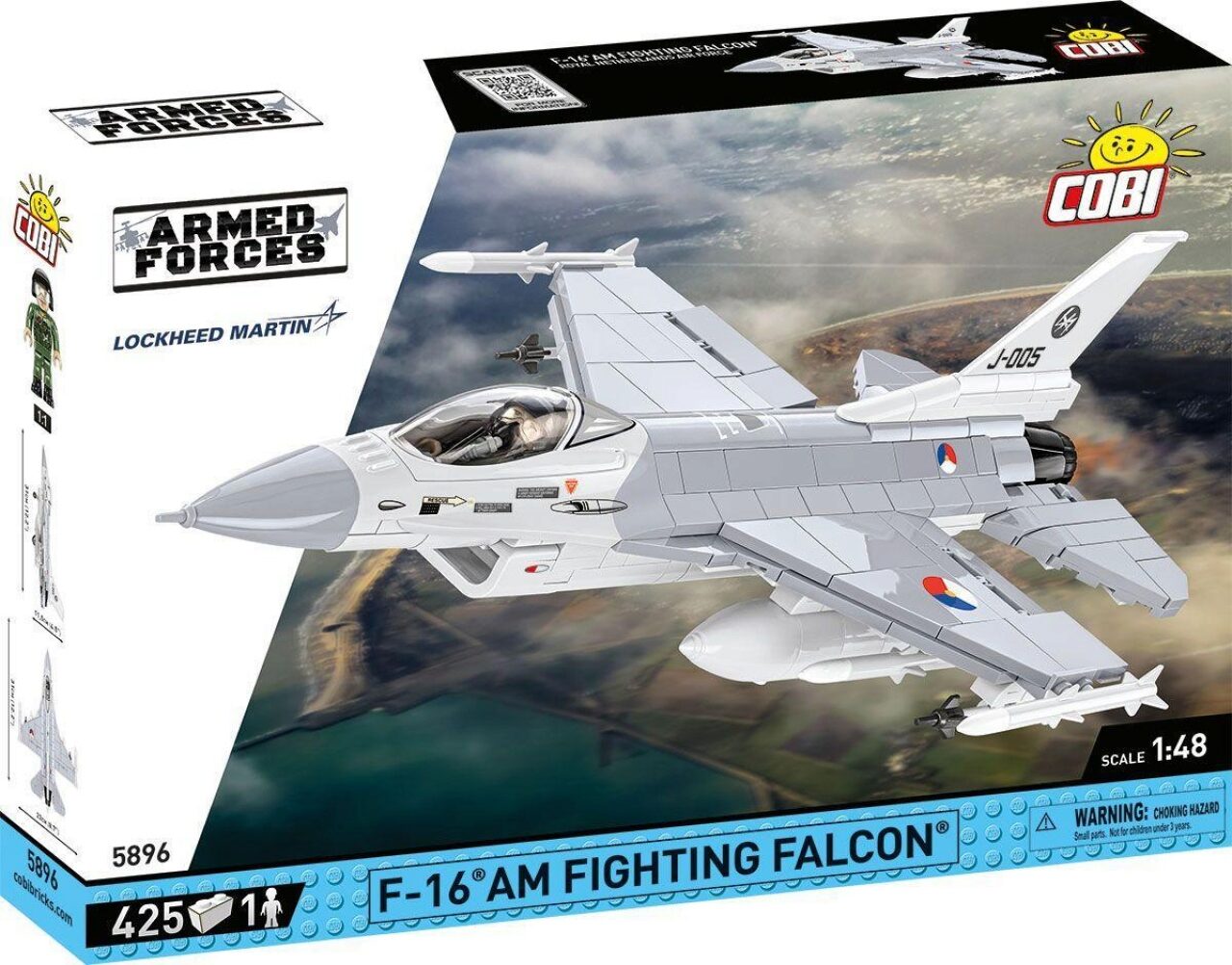 Cobi Grau F-16 Am Fighting Falcon - Bild 3