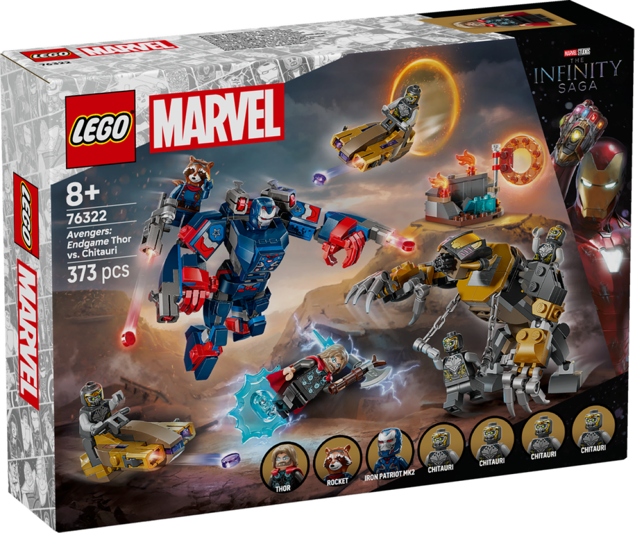 Lego® Marvel Super Heroes™ Mädchen 76322 Avengers: Endgame Thor Vs. Chitauri - Bild 18