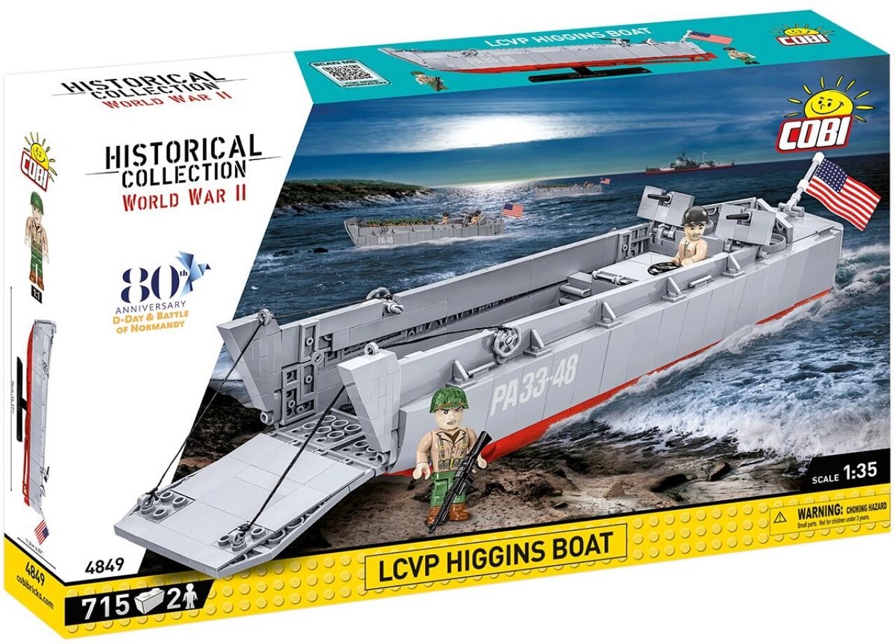 Cobi 4849 1:35 Lcvp Higgins Boat