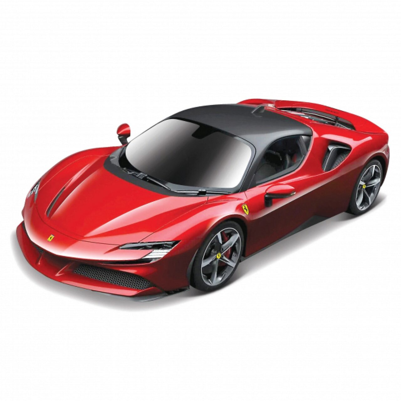 Bburago Rot/Schwarz Miniaturen Montiert - Ferrari Sf90 Und 1/24 Burago - Bild 5