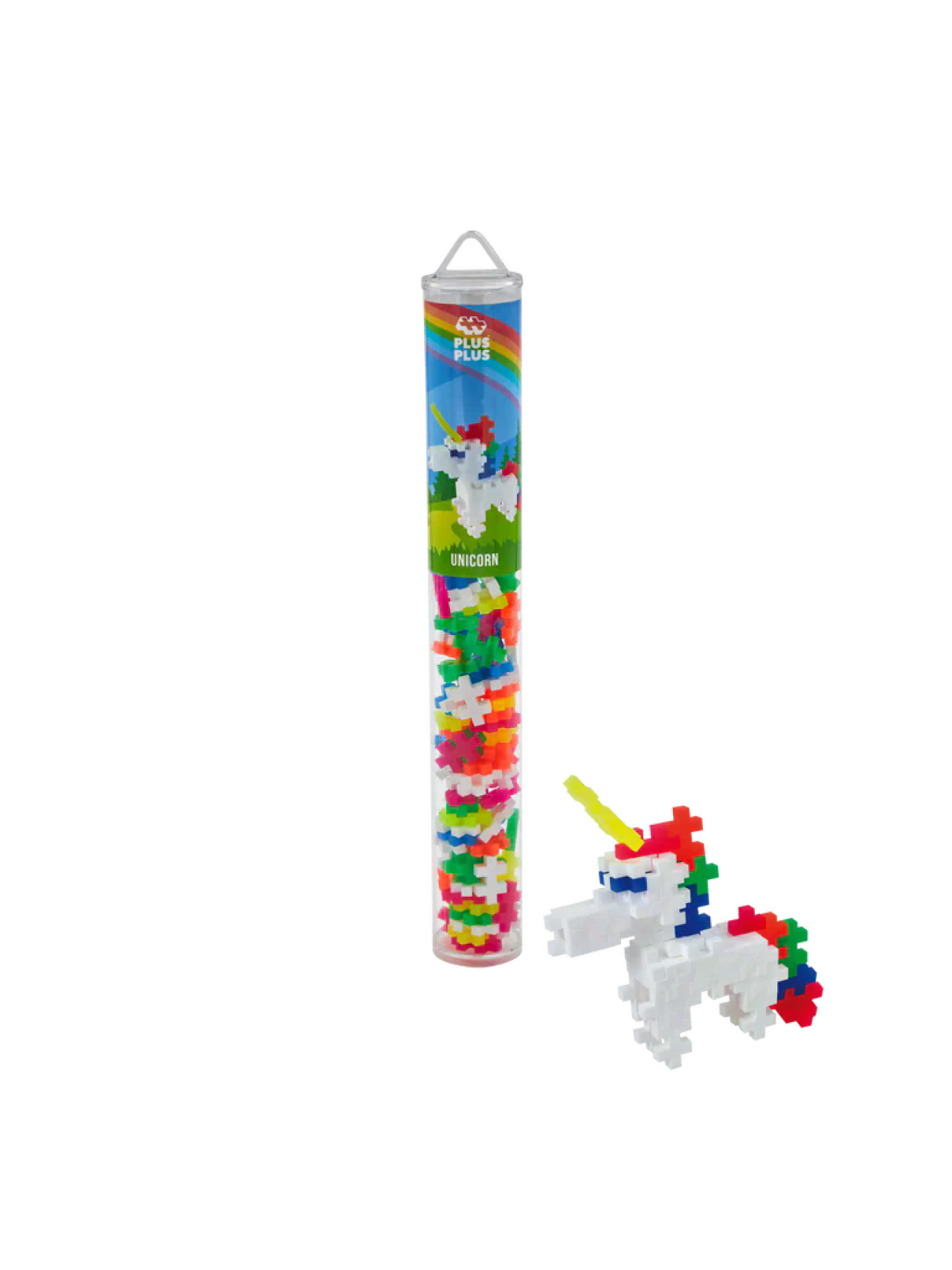 Plus-Plus Steckbausteine Tube Unicorn, 100 Teile - Bild 4
