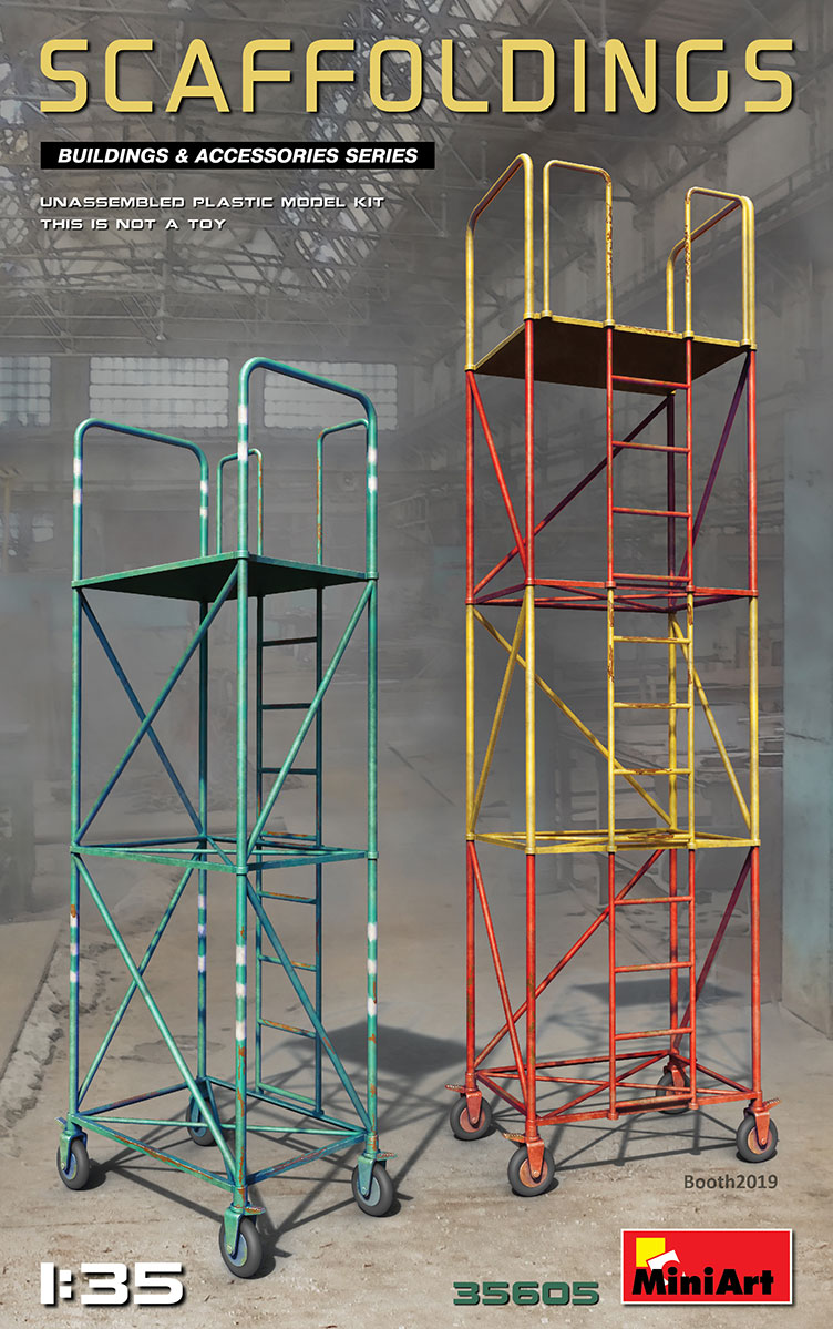 Miniart 35605 1:35 Scaffoldings