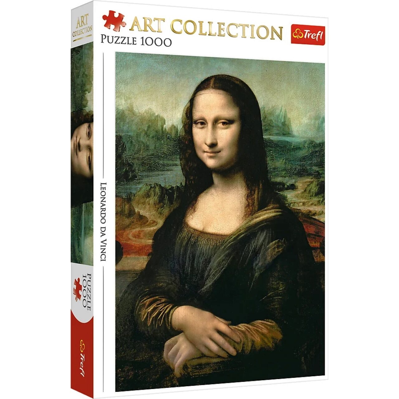 Trefl - Puzzle - Art Collection - Leonardo Da Vinci / Mona Lisa 1000 Teile - Bild 6
