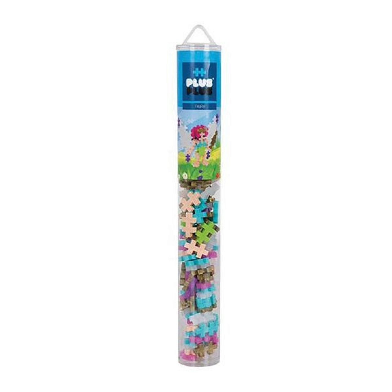 Plus-Plus 4241 Fee, Kreativ-Bausteine Tube, 100 Teile | Konstruktionsspielzeug, Baustein-Set für 2D und 3D Figuren, für Kinder ab 5 Jahren - Bild 3