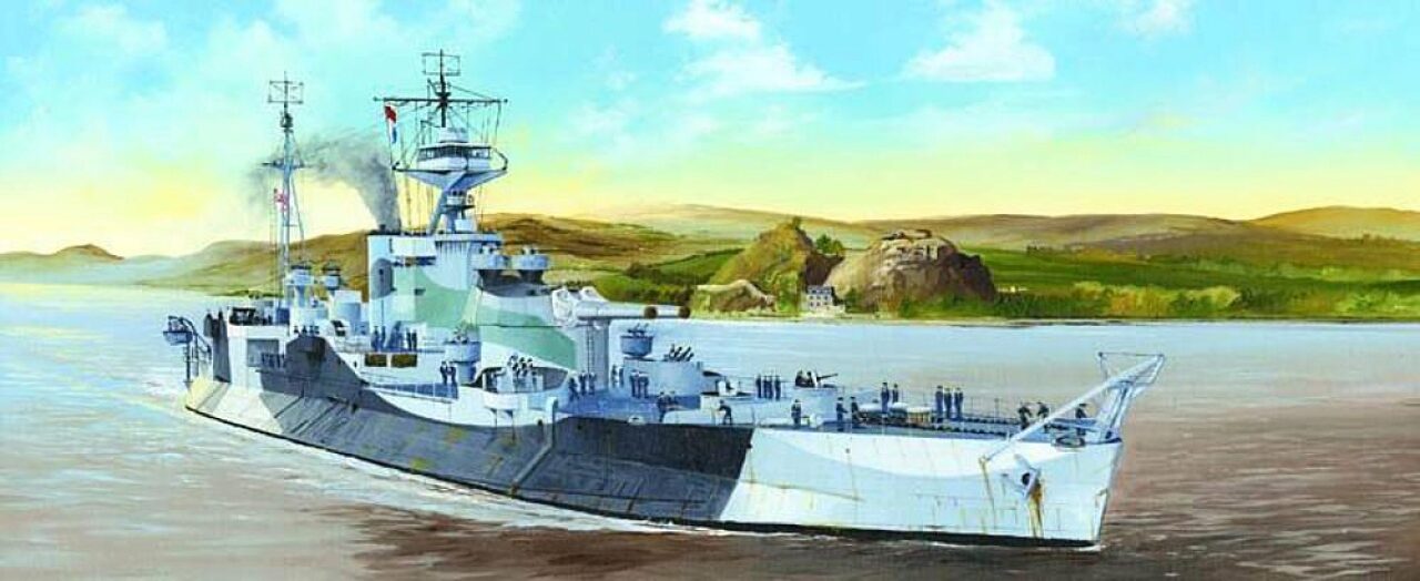 Trumpeter 05336 1:350 Hms Abercrombie Monitor