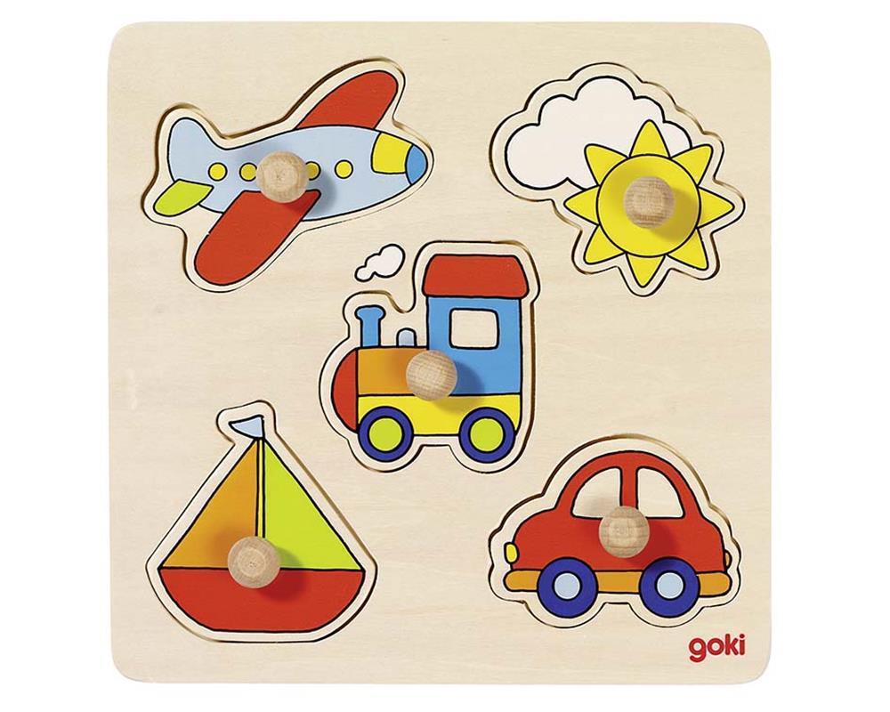 Steckpuzzle Meine Reise (Holzpuzzle) | goki | Spiel | In Spielebox | 57547 - Image 7