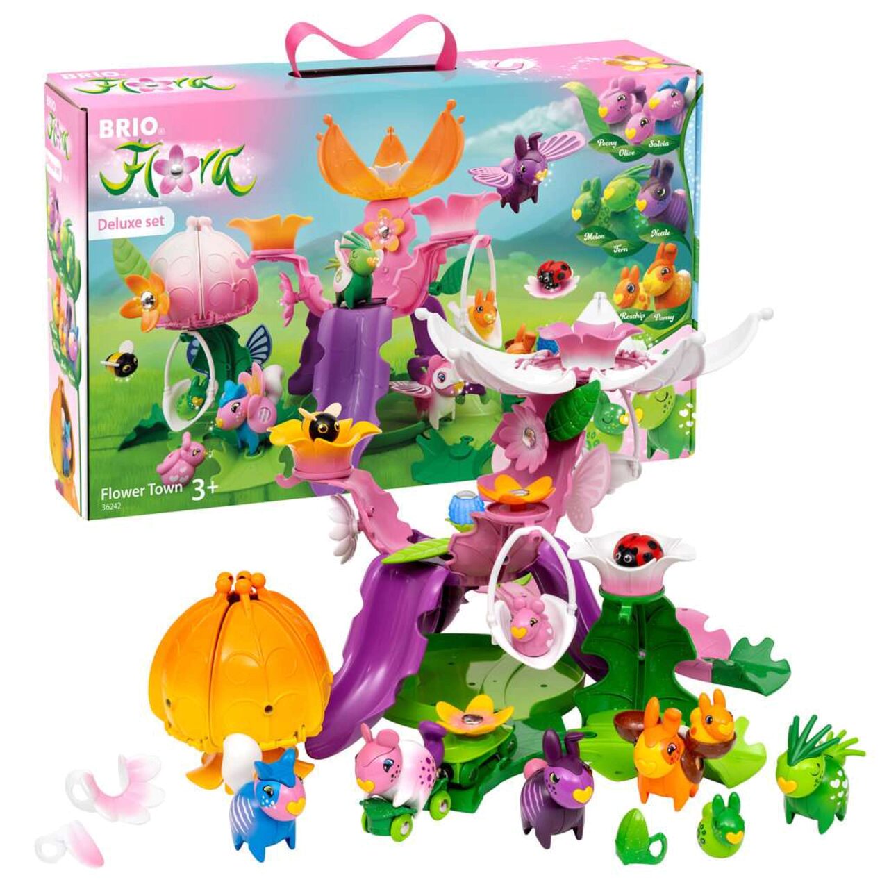 Ravensburger Orange/Grün/Weiss Brio Flora - Blumenstadt Deluxe Set - Bild 10