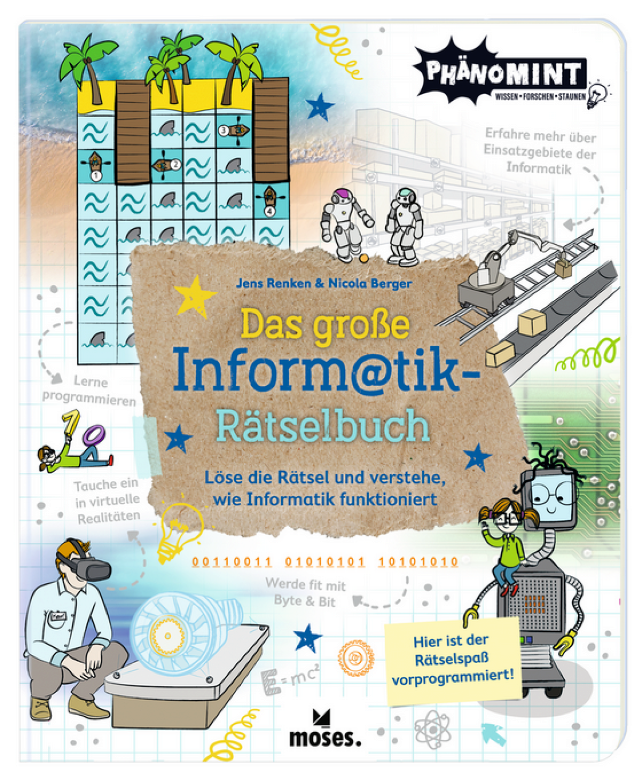 Moses . Verlag 052358 Phänomint Das Große Informatik-Rätselbuch - Bild 3