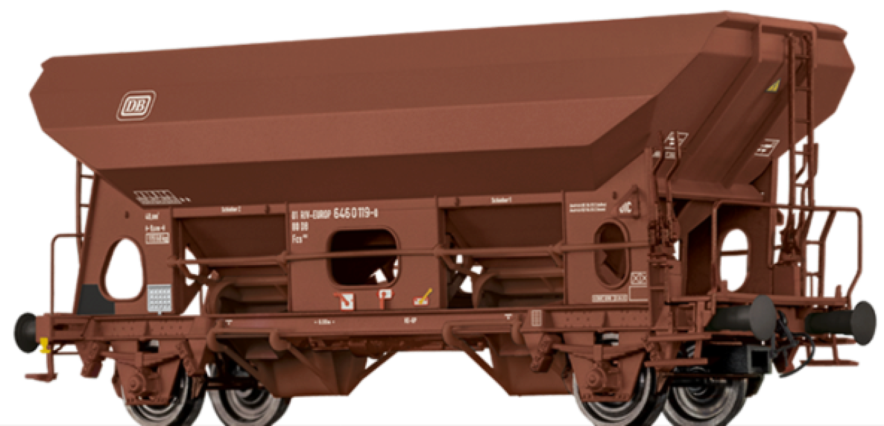 V NEU & OVP Ep Brawa H0 49502 offener Güterwagen Fcs 092 der DB AG