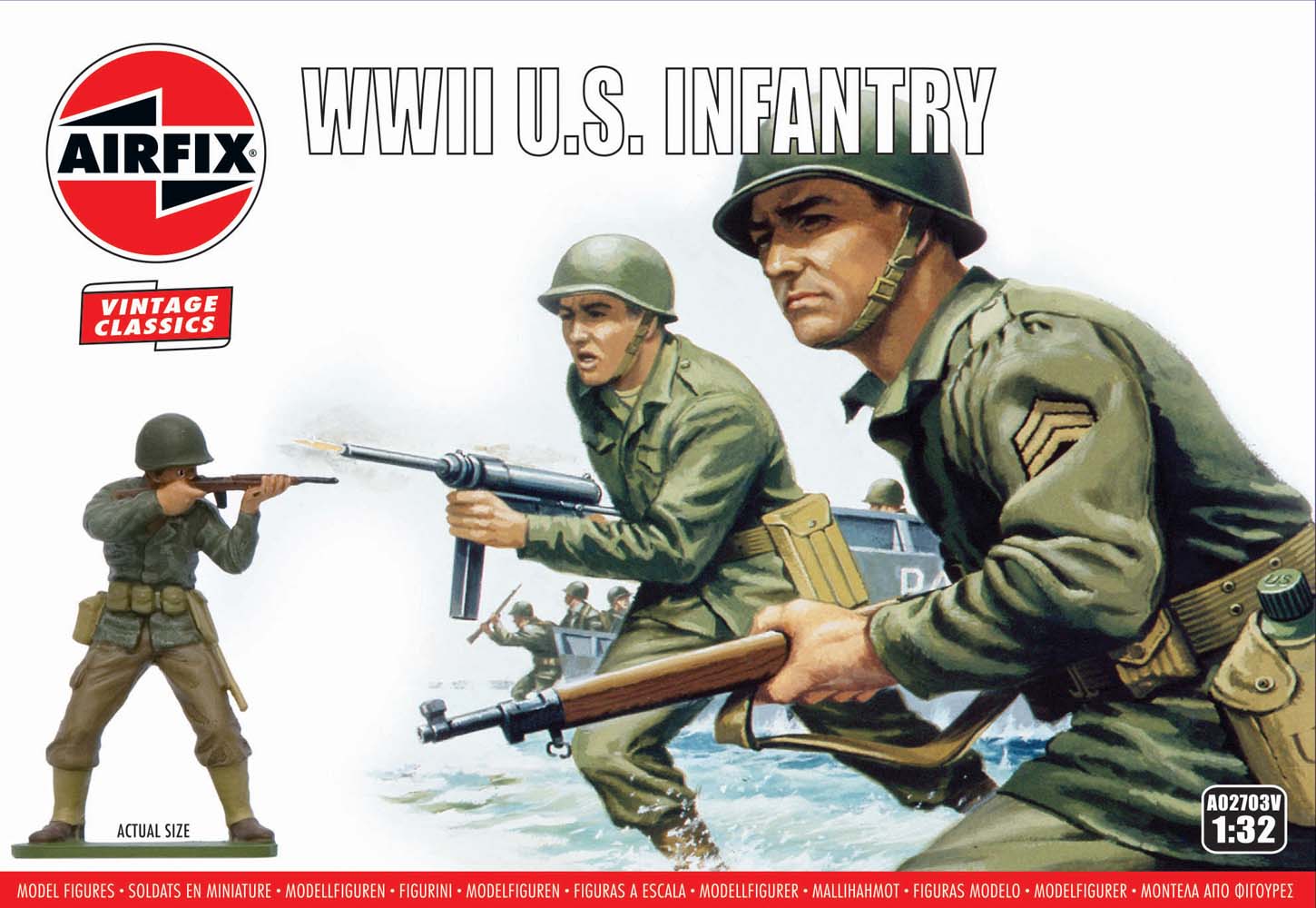 Airfix A02703v 1:32 Wwii Us Infanterie