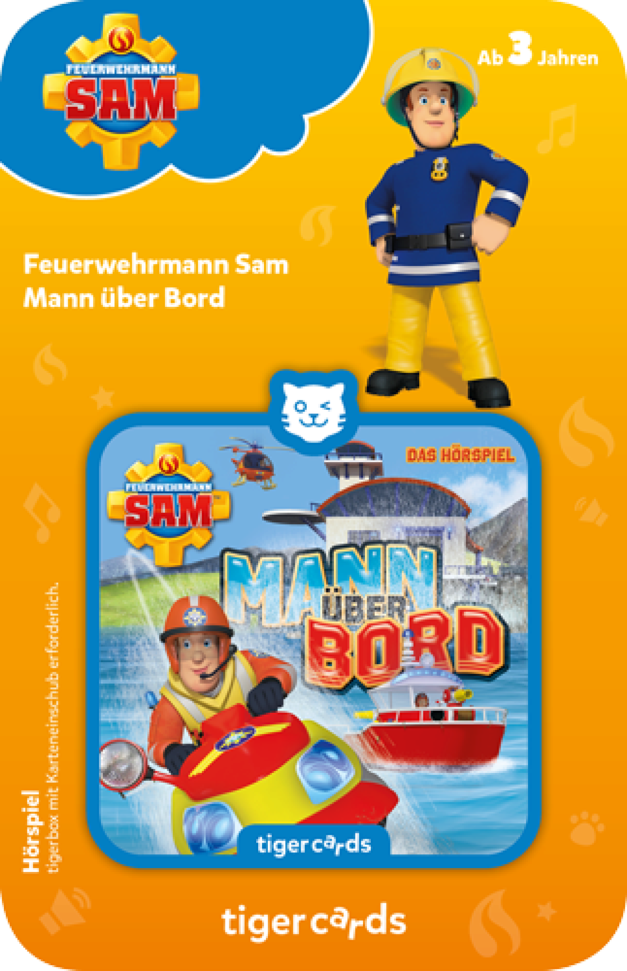 Tiger Media Deutschland Tigercard - Feuerwehrmann Sam - Mann Über Bord - Bild 4