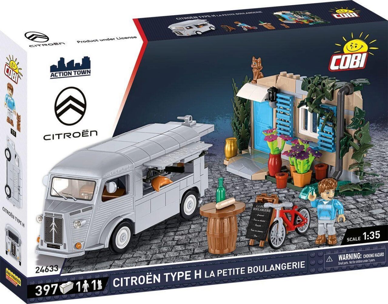 Cobi Citroën H La Petite Boulangerie -24633 387 Teile - Bild 6