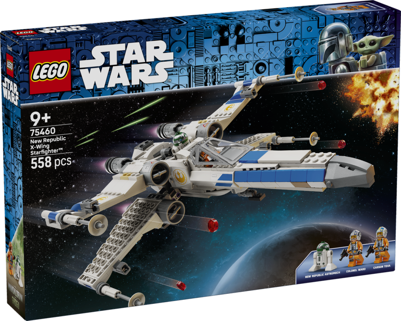 Lego® Star Wars™ Blau 75460 Neuer Republikanischer X-Wing Starfighter™ - Bild 7
