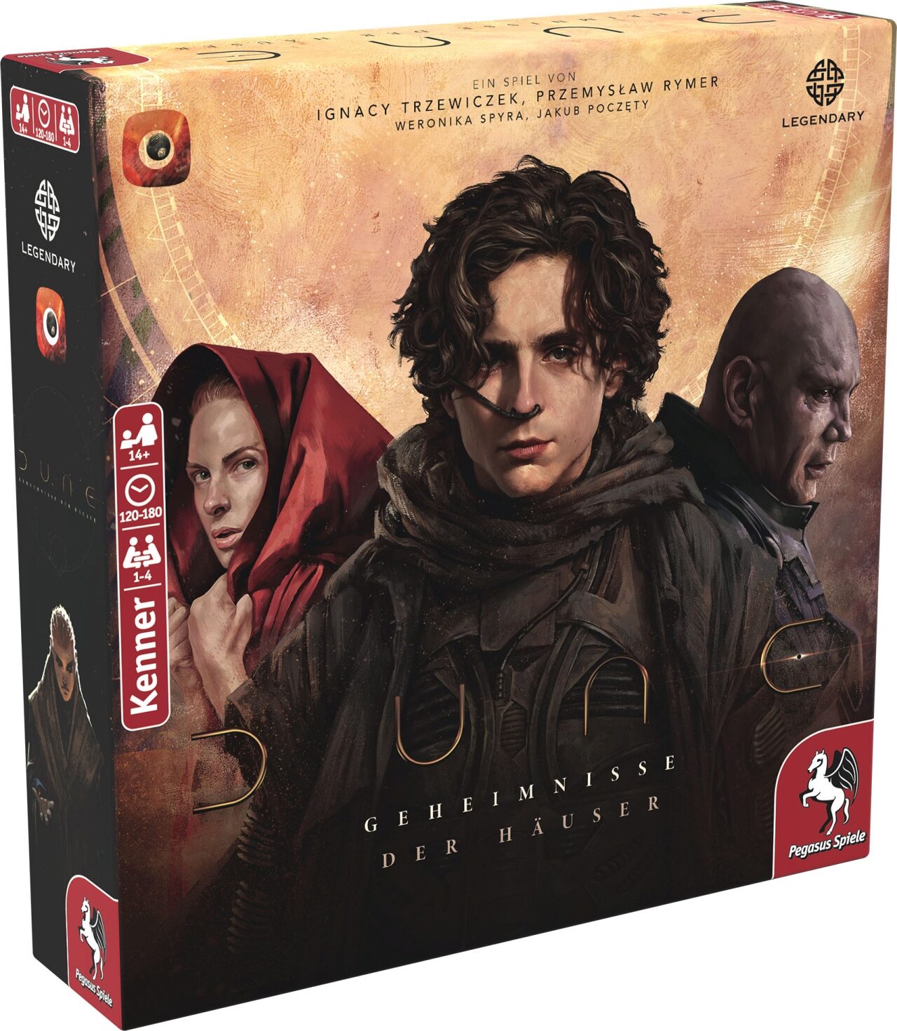 Portal Games Pegasus Spiele 57516G Dune – Geheimnisse Der Häuser (Portal Games)
