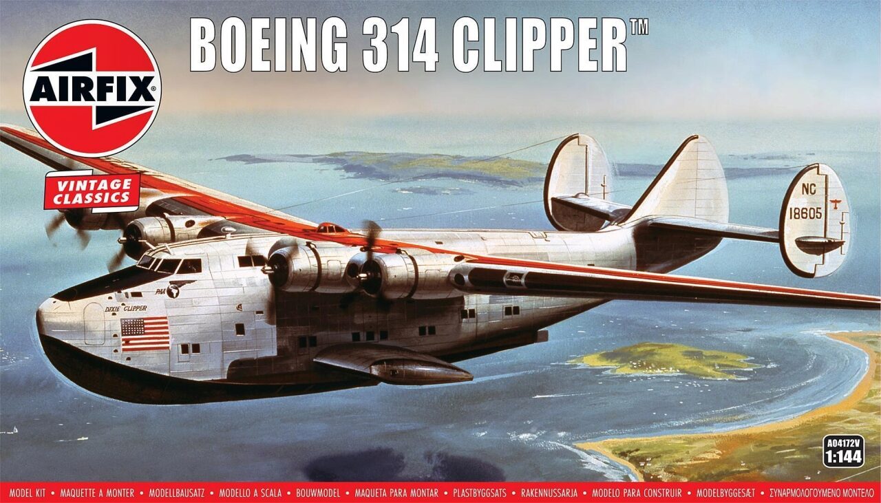 Plastikbausatz AIRFIX A04172V Boeing 314 Clipper in 1:144 Modellbau Neuheit - Bild 5