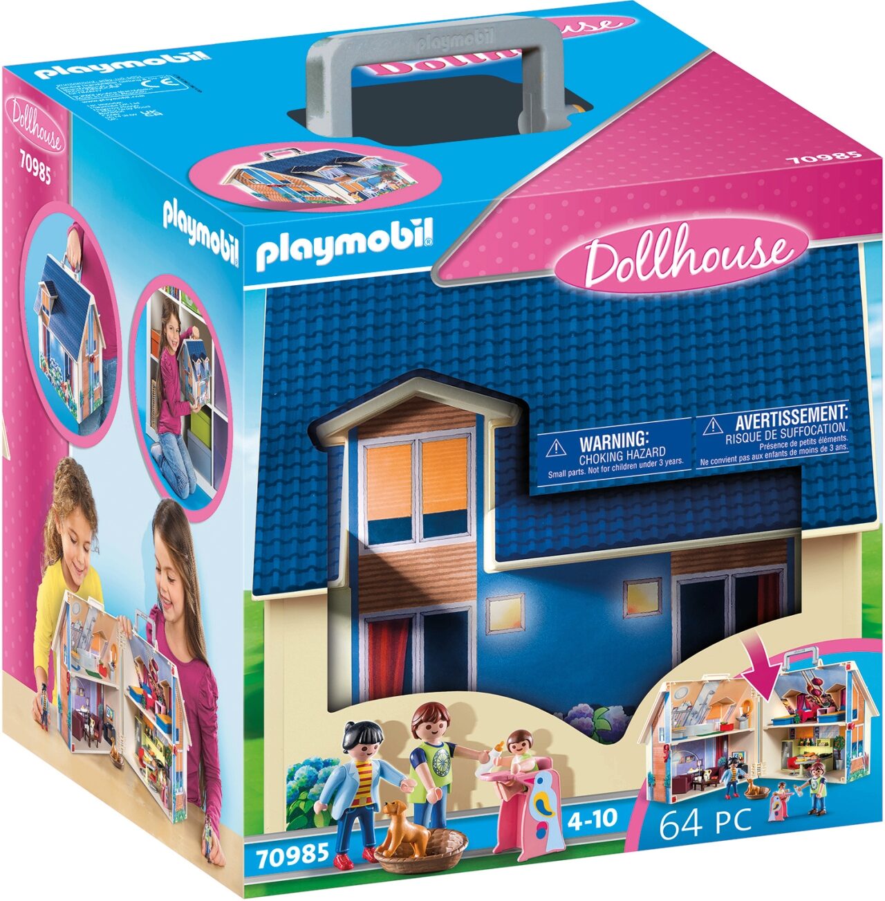 Playmobil Dollhouse Mitnehm-Puppenhaus, Bau, 4 Jahr(e), Mehrfarbig, Kunststoff - Image 11