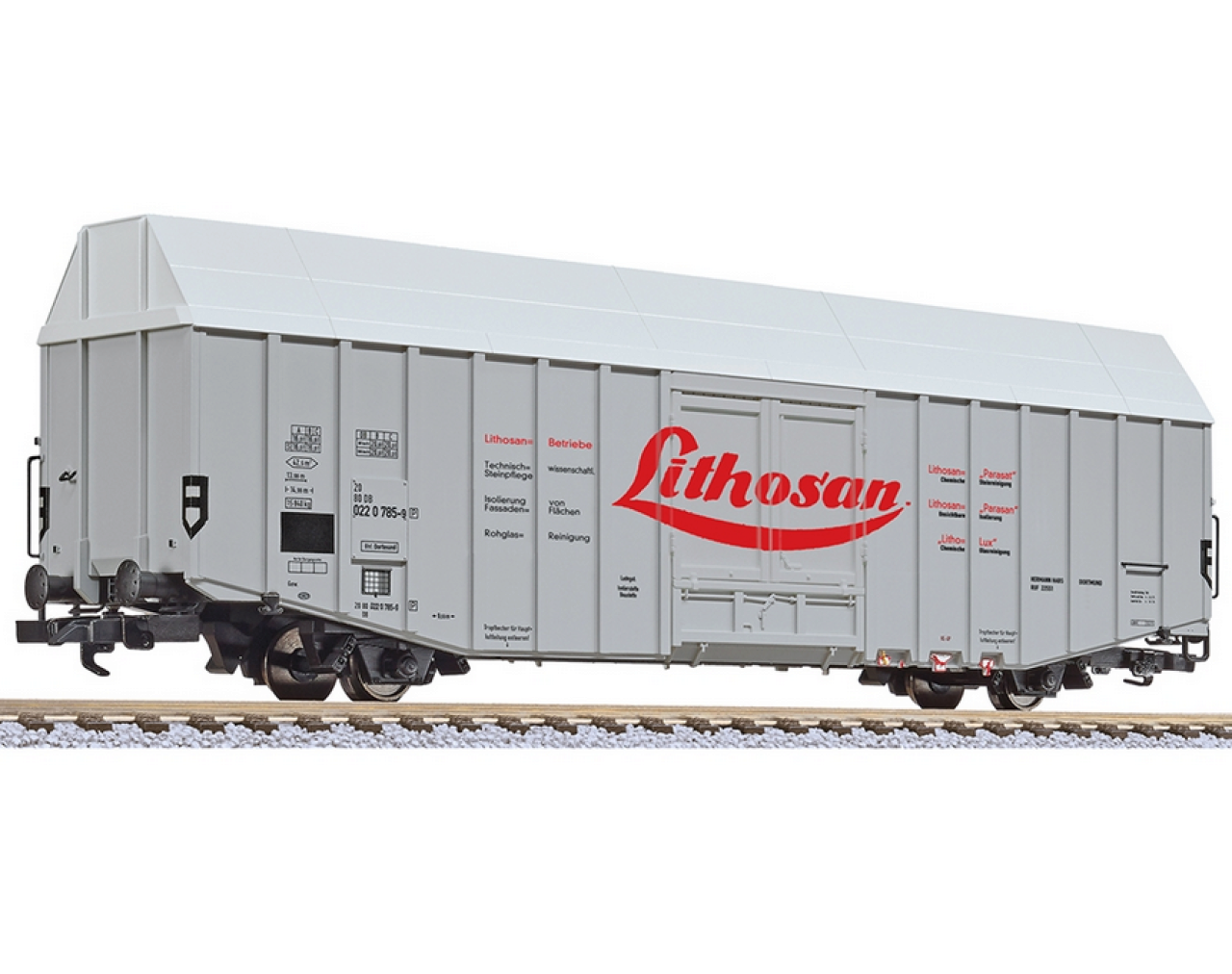 Liliput L235809 H0 Großräumiger Güterwagen Hbks "Lithosan", Db, Ep. Iv