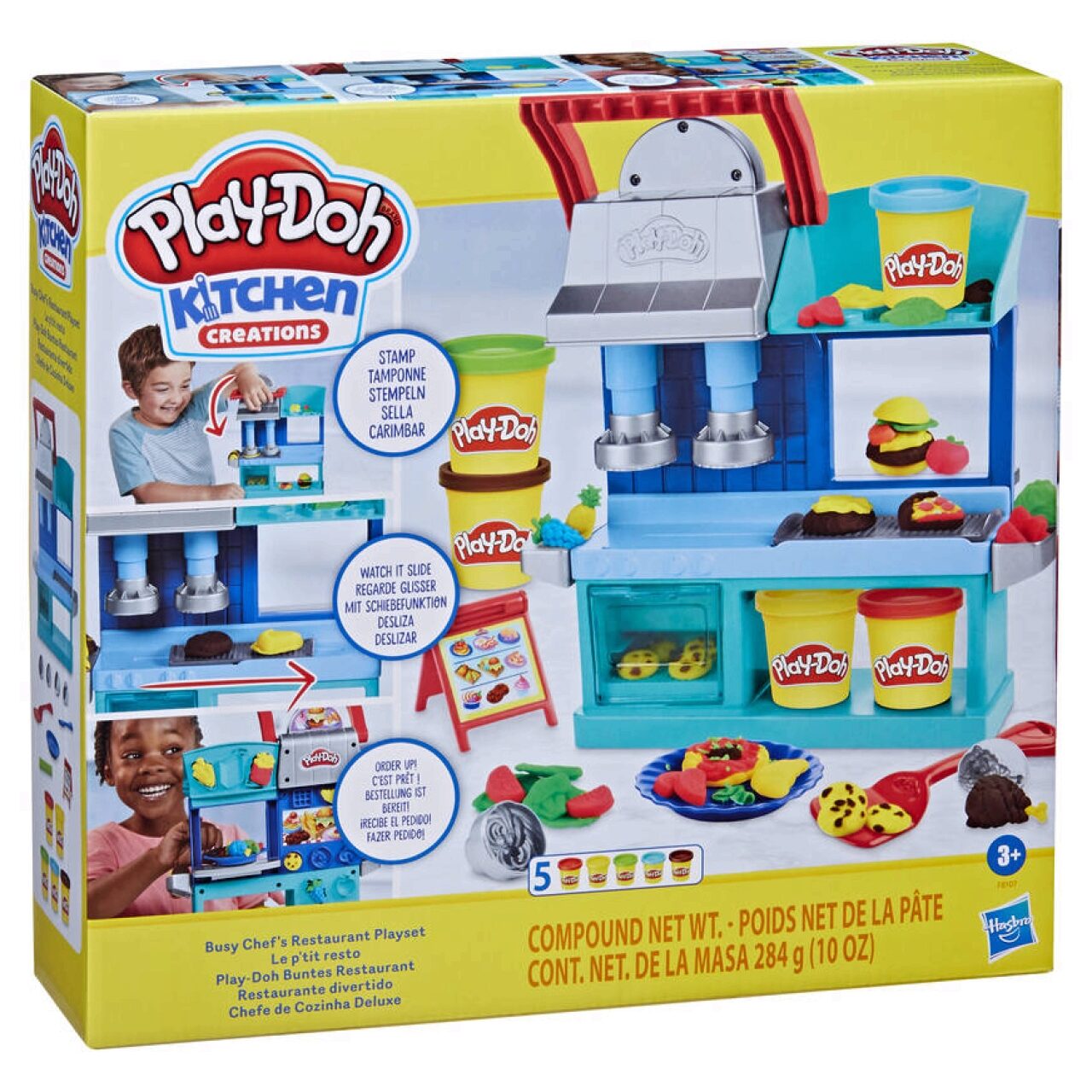 Hasbro Play-Doh Mädchen Hasbro F81075l0 Play-Doh Buntes Restaurant - Bild 6