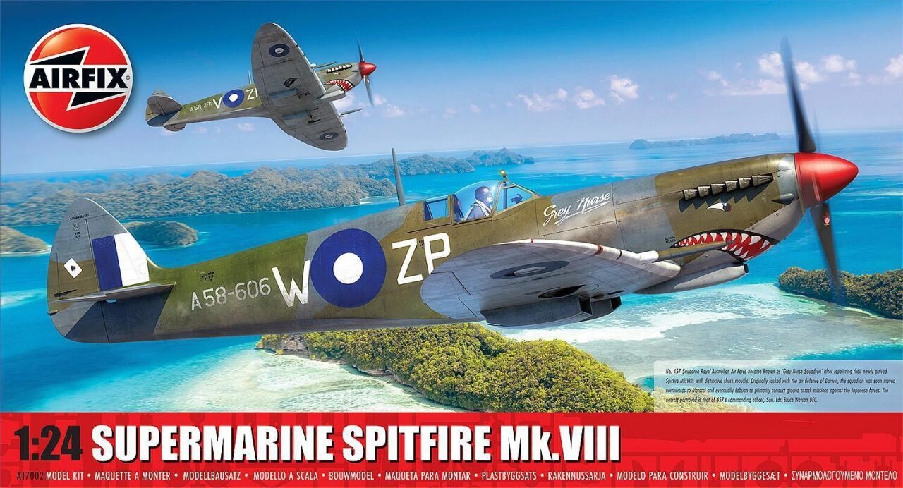 Airfix A17002 1:24 Supermarine Spitfire Mk. Viii - Bild 4