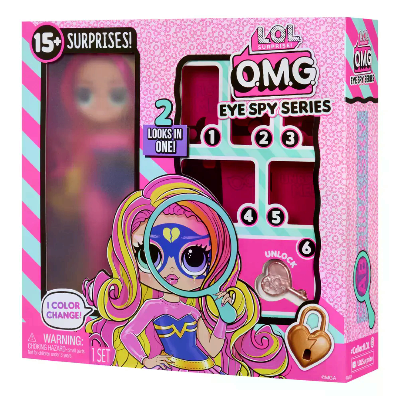 Mga 542667-Euc L.o.l. Surprise Omg Eye Spy - Superhero - Image 4