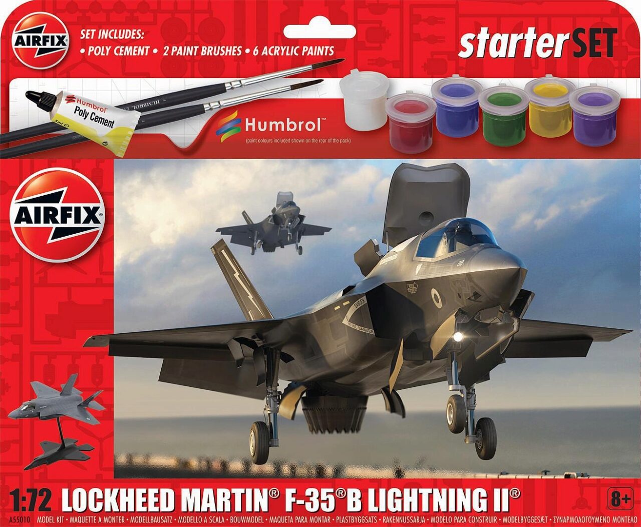 Airfix Airfix Starter Set - Lockheed Martin F-35B Lightning II - Bild 5