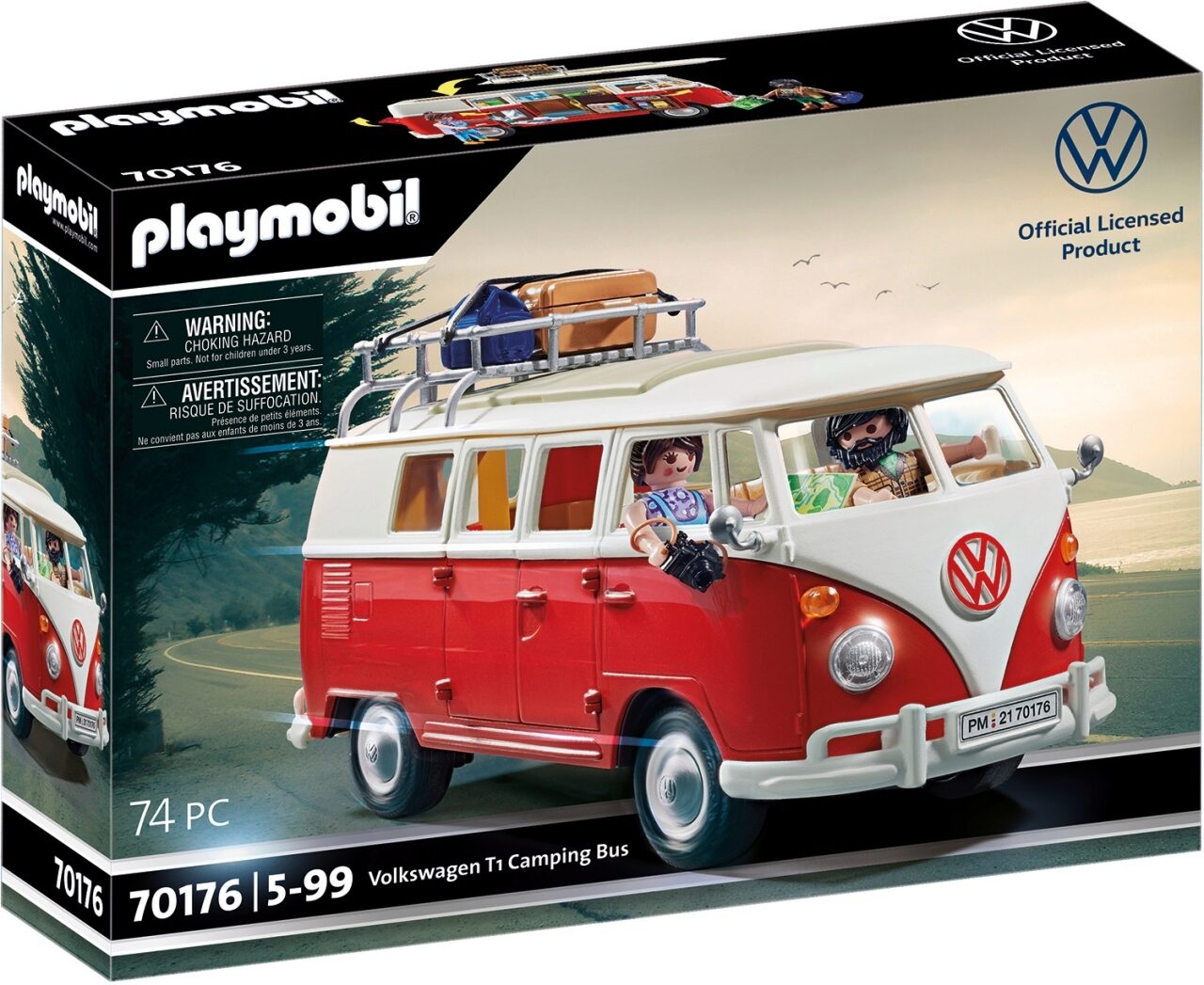 Original Volkswagen T1 Camping Bus Spielzeug Klassik VW 7E9087511A Playmobil® - Image 10