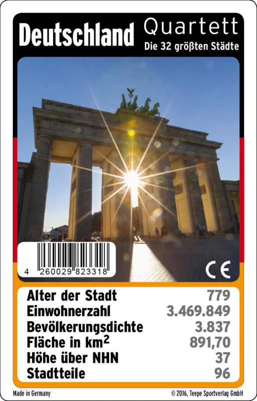 Amigo Teepe 23318 Deutschland Quartett