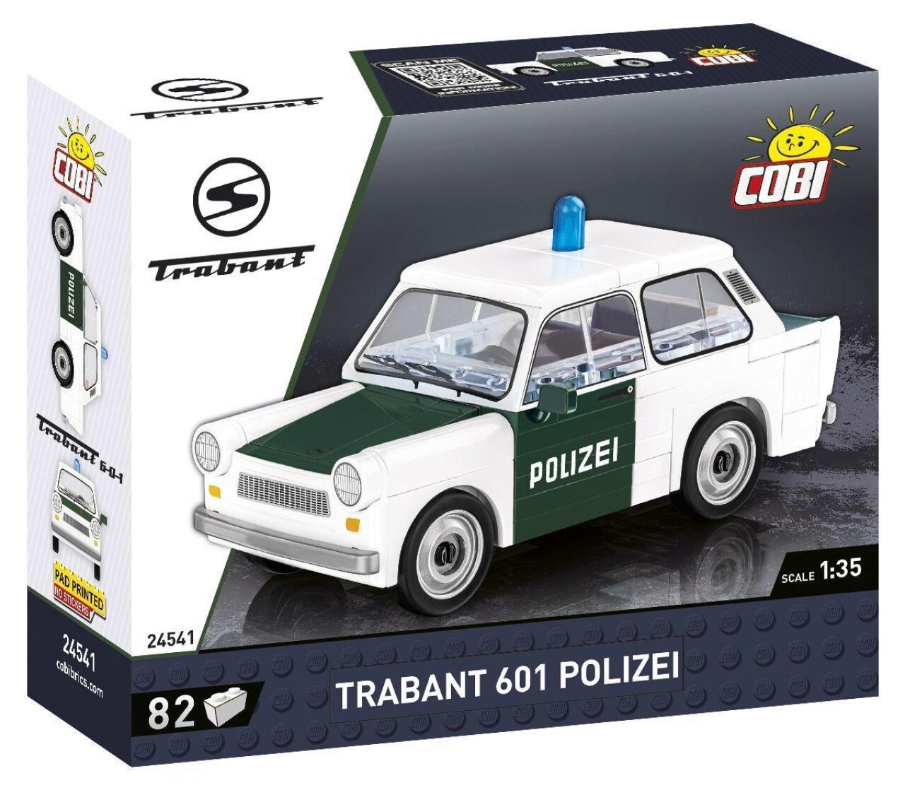 Cobi 24541 1:35 Trabant 601 Polizei - Bild 7