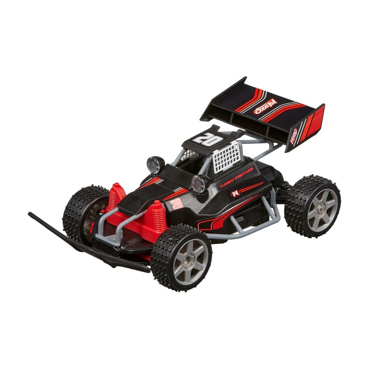 Nikko Rot/Schwarz 10042 Rc Race Buggies Night Panther, Ferngesteuertes Rc Auto,