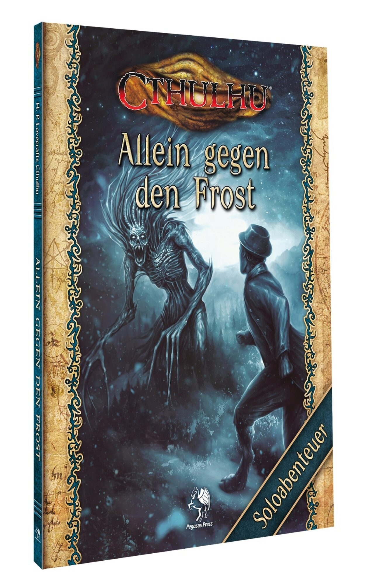 Pegasus Spiele Schwarz 40091G Cthulhu: Allein Gegen Den Frost (Softcover)