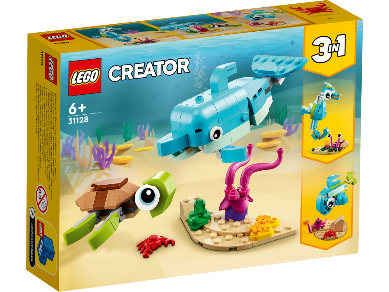 Lego® Creator 31128 Delfin Und Schildkröte - Bild 4