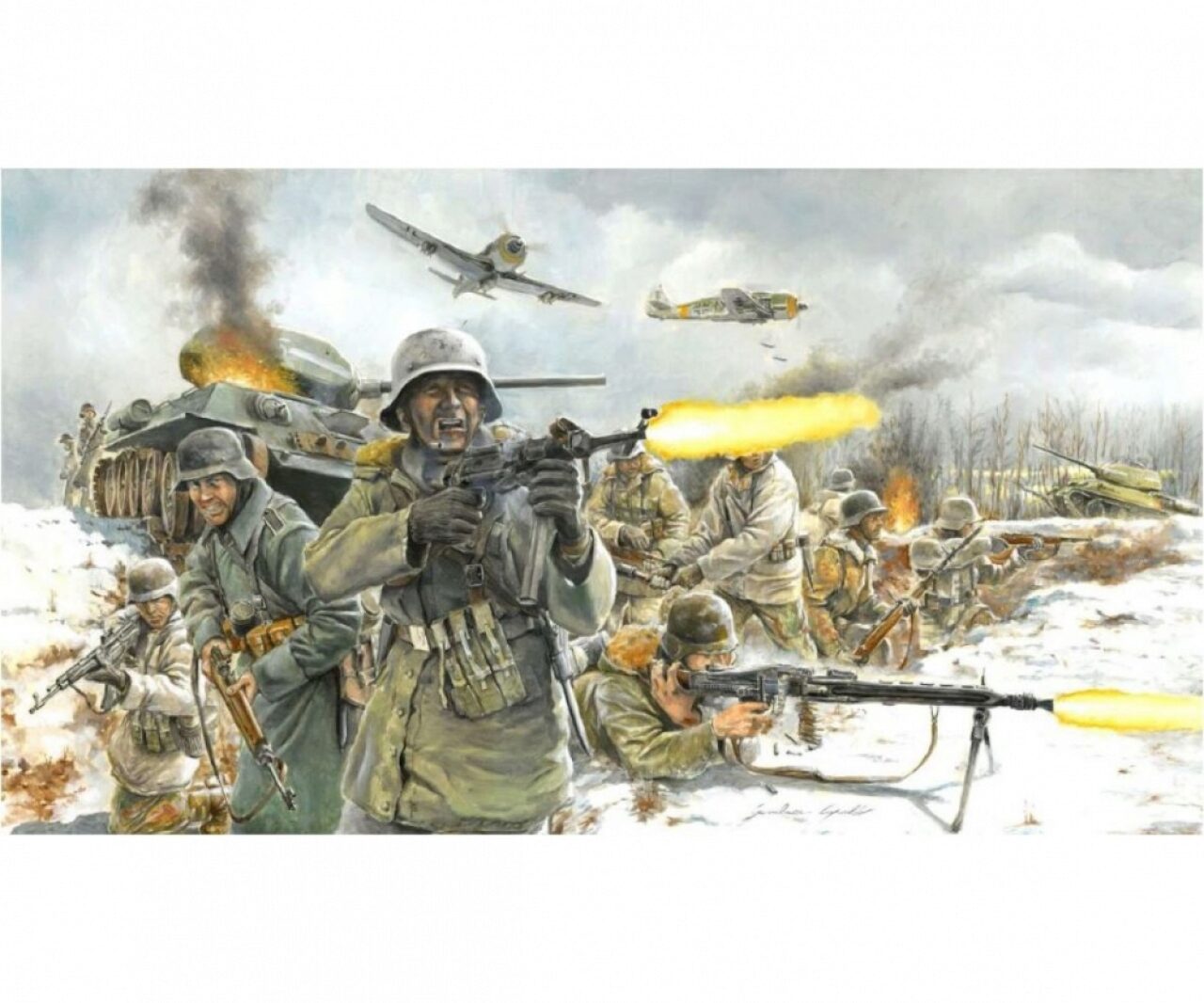 Italeri 510006151 1:72 Fig.-Set Deut. Infanteri