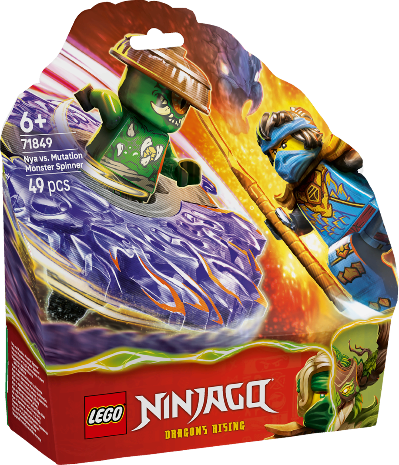 Lego® Ninjago™ Lego® Ninjago 71849 Nya Vs. Mutationsmonster-Spinner - Bild 12