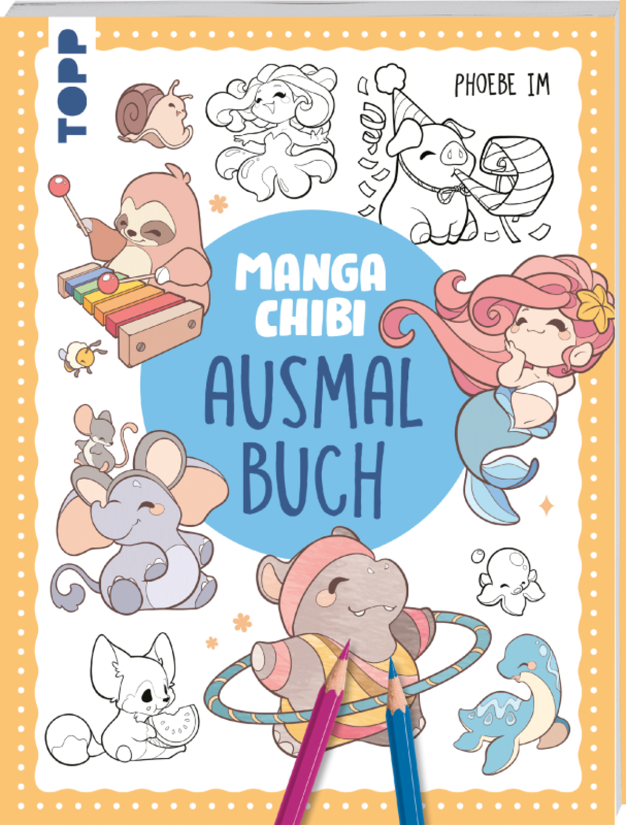 Manga Chibi Ausmalbuch - Bild 4