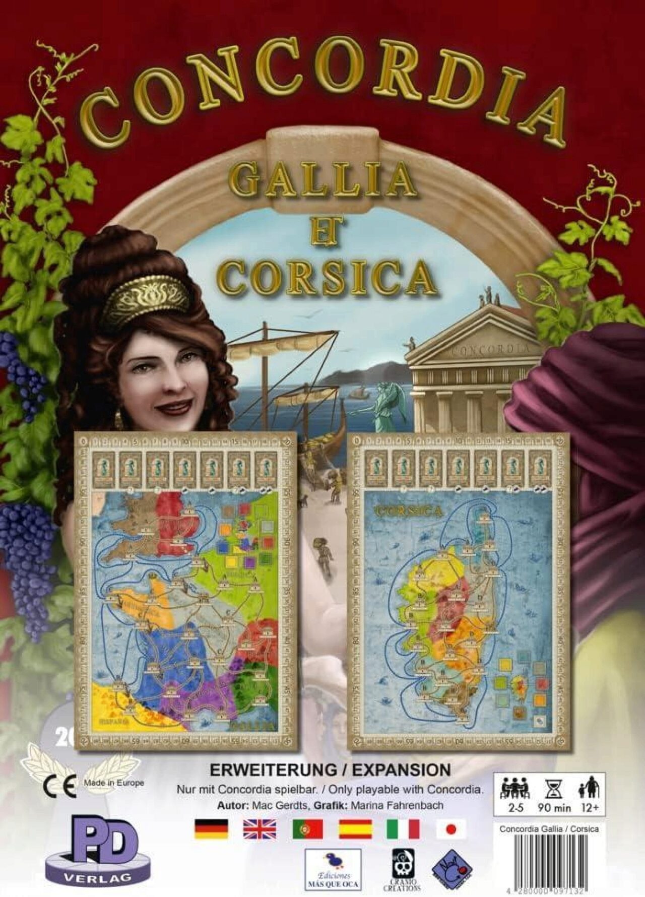 Gallia & Corsica - Erweiterung zu Concordia | Mac Gerdts | Deutsch | Spiel - Bild 6