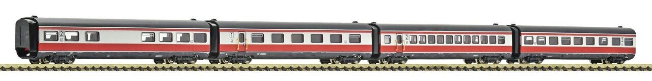 Fleischmann 7760011 N 4-Tlg. Set: Ergänzungswagen „Max Liebermann“, Dr, Ep. Iv