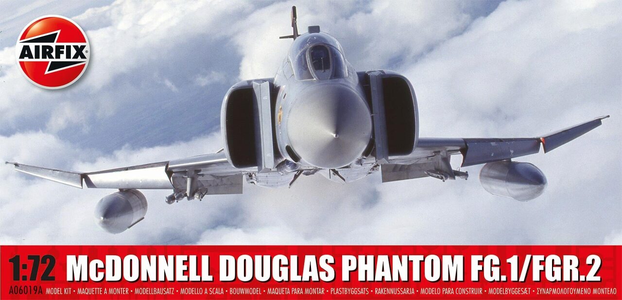 Airfix A06019a 1:72 Mcdonnell Douglas Phantom Fg.1:fgr.2