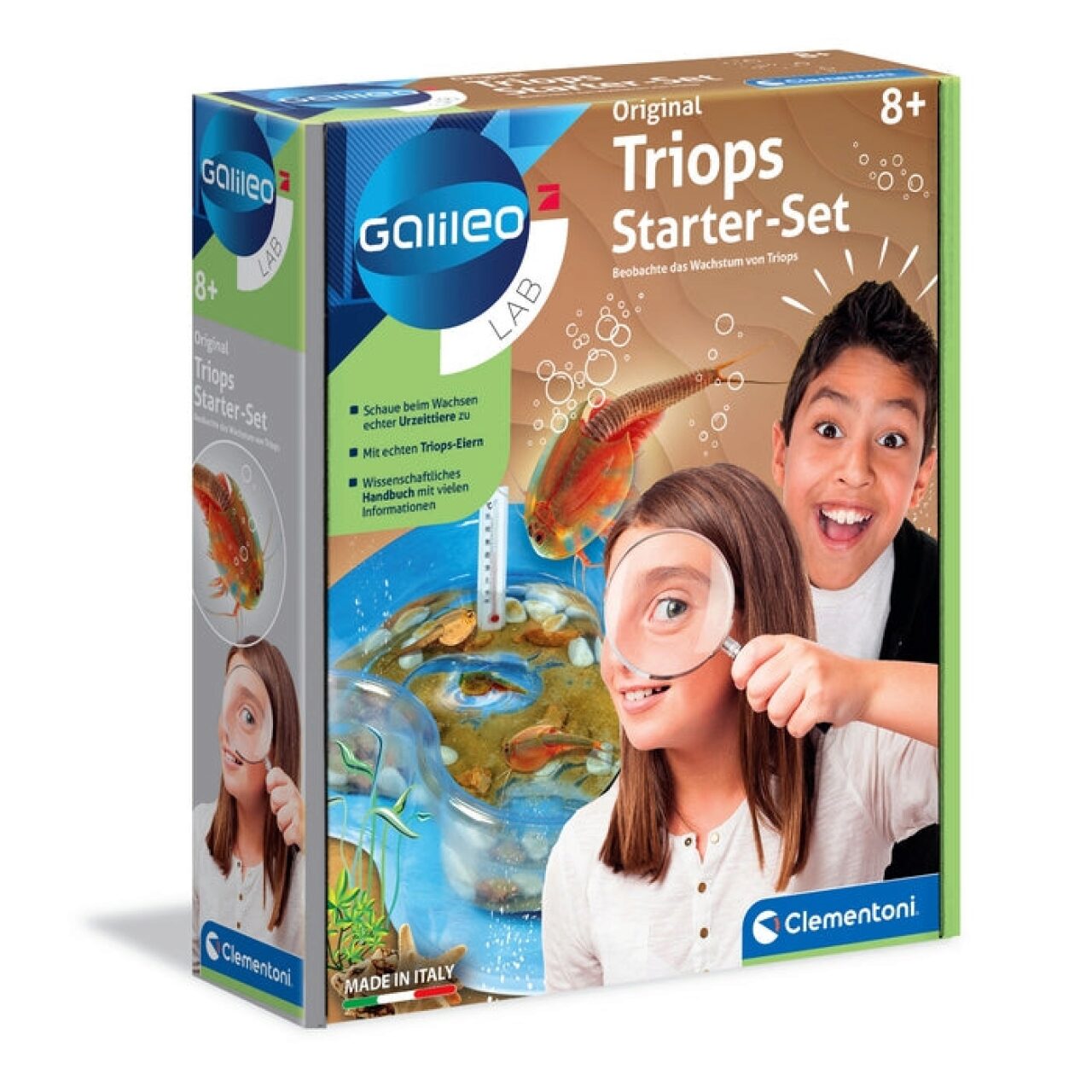Clementoni 59259 Original Triops Starter Set Galileo Experimentierkasten Neu - Bild 7