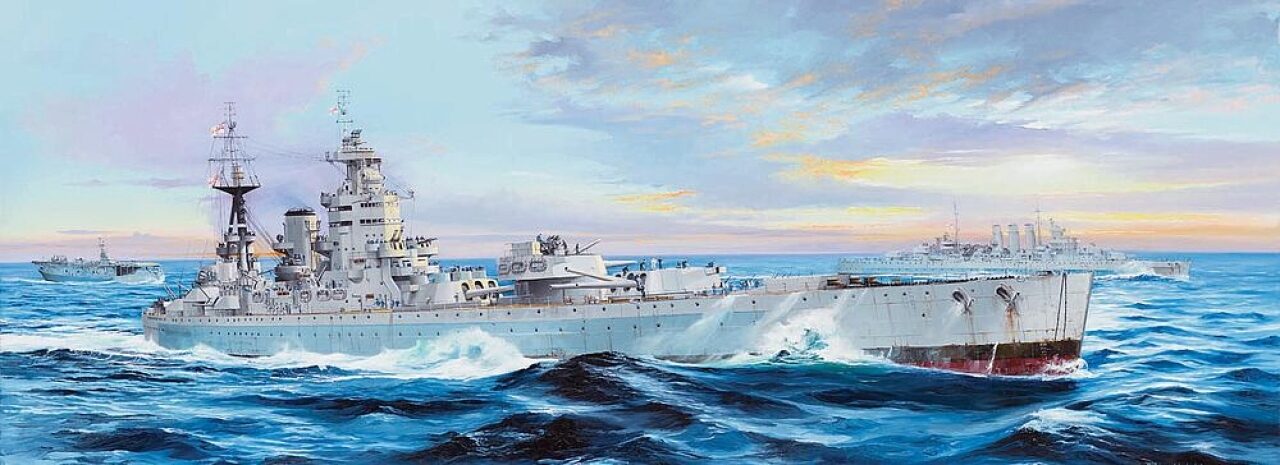 Trumpeter 03708 1:200 Hms Nelson 1944